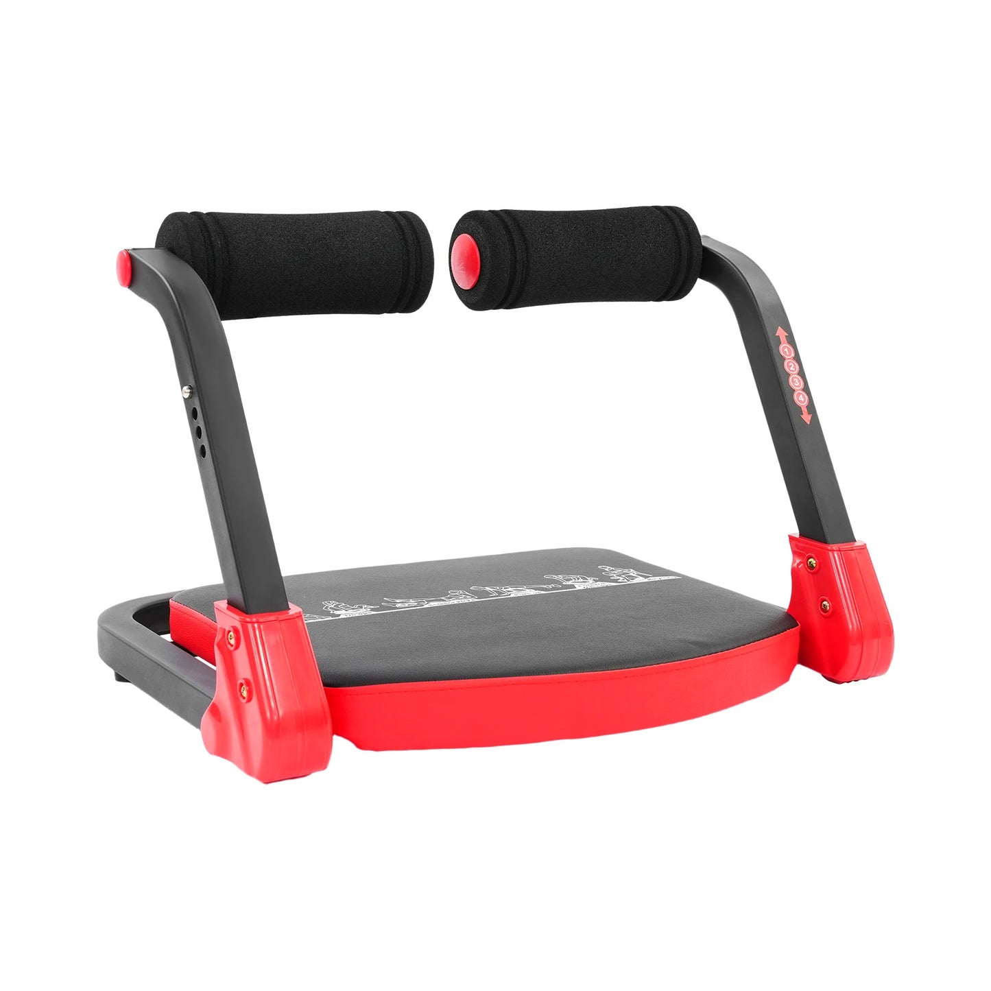 Abdominal Workout Equipment with 3 Adjustable Resistance, Multi-foldable Abdominal Exercise Machine for Home Gym Office