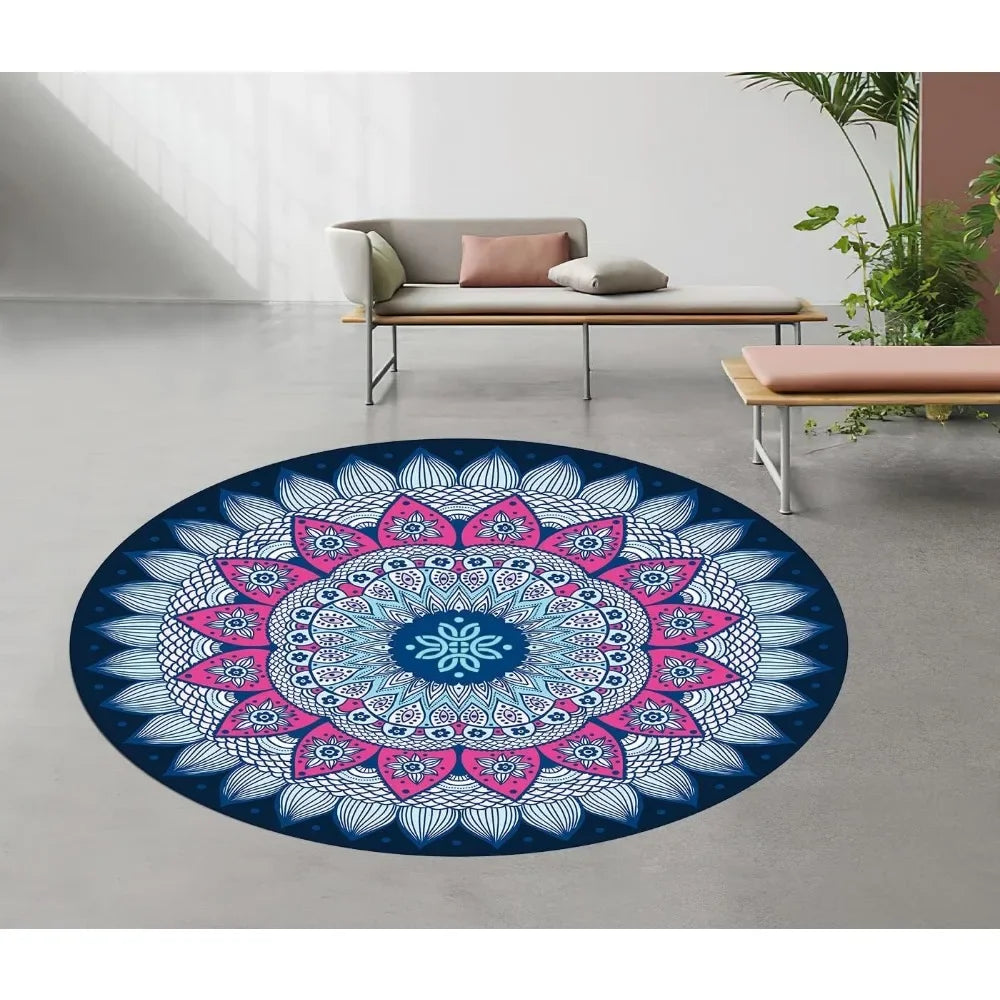 Non Slip Suede Rubber Exercise Mat For Yoga Pilates Home