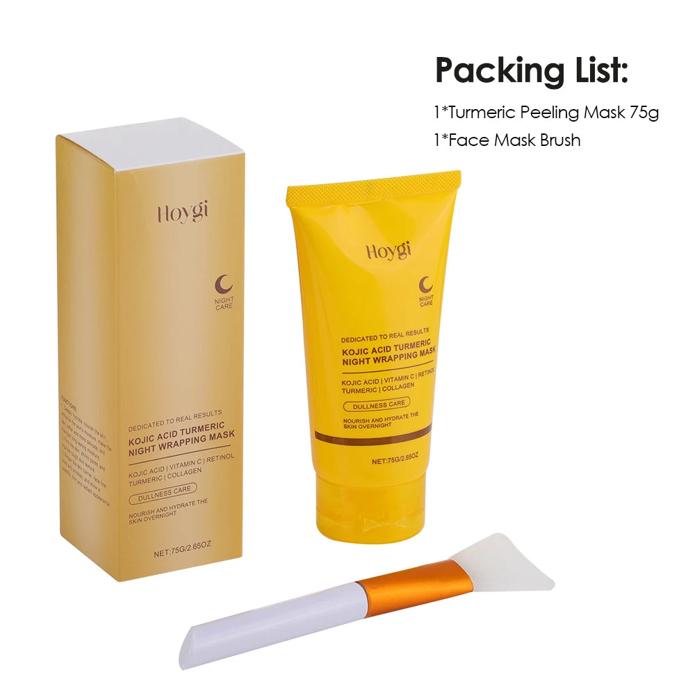 Ms.Dear Night Repair Face Mask Kojic Acid Turmeric Brightening