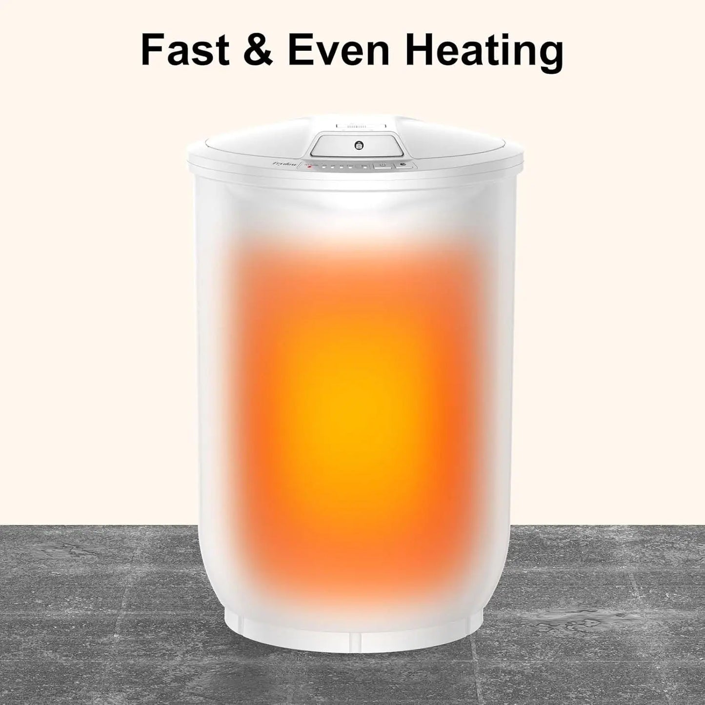 Towel Warmer Bucket Ultra Large Capacity With Rapid Heating Timer