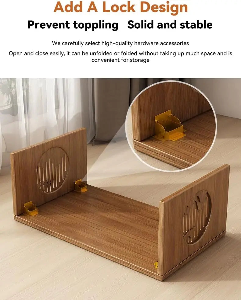 Bamboo Foldable Floor Table For Living Room And Tea Room