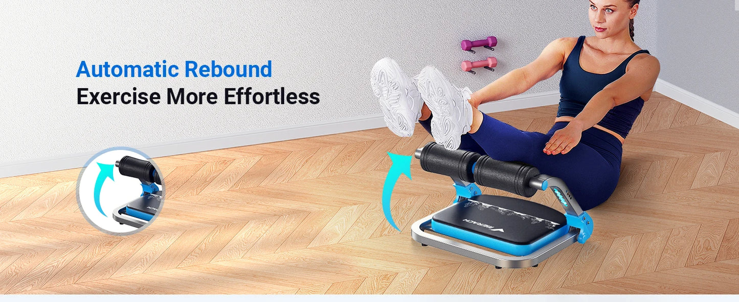 MERACH Ab Machine for Stomach Workout with 3 Adjustable Resistance