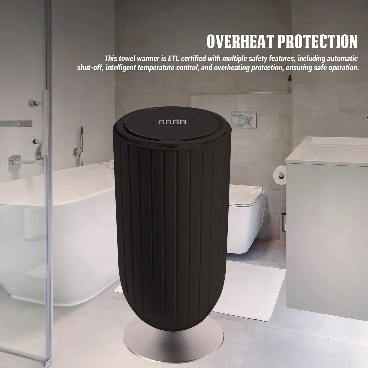 Electric Towel Warmer For Bathroom And Robes 27L Large Capacity
