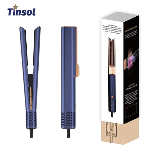Tinsol 2-In-1 Hair Straightener And Dryer Multi Styler