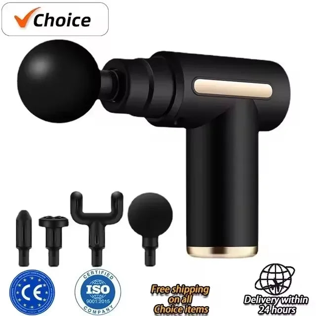 DIAMR Mini USB Massage Gun Portable Fascia Relaxer For Neck Shoulders And Back Quiet Muscle Relief Home Travel