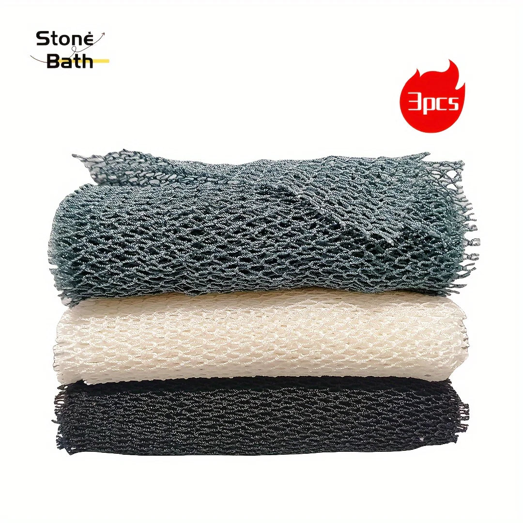 Hign-concerned African Net Sponge Exfoliating Bathing Washcloth For Everyday Scrub