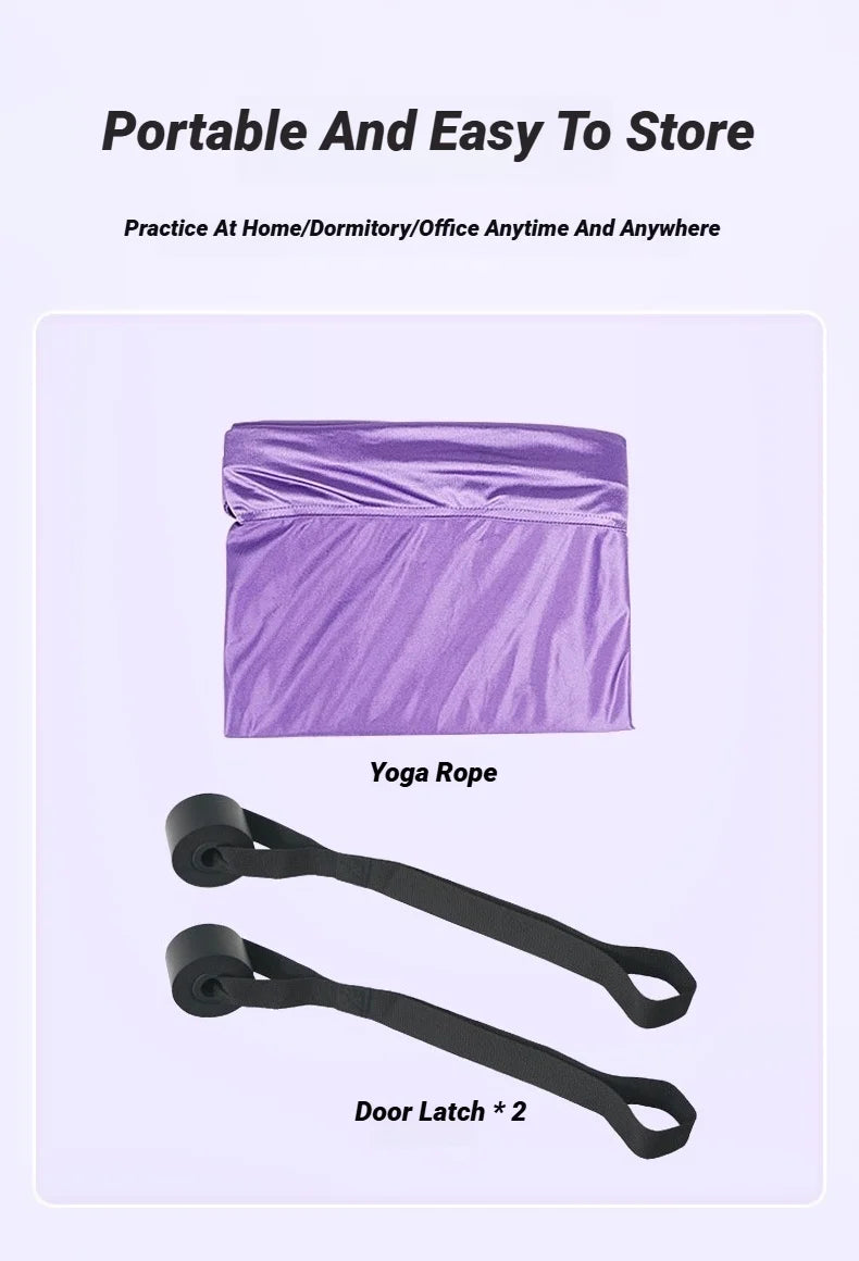 Adjustable Aerial Yoga Strap for Stretching and Splits