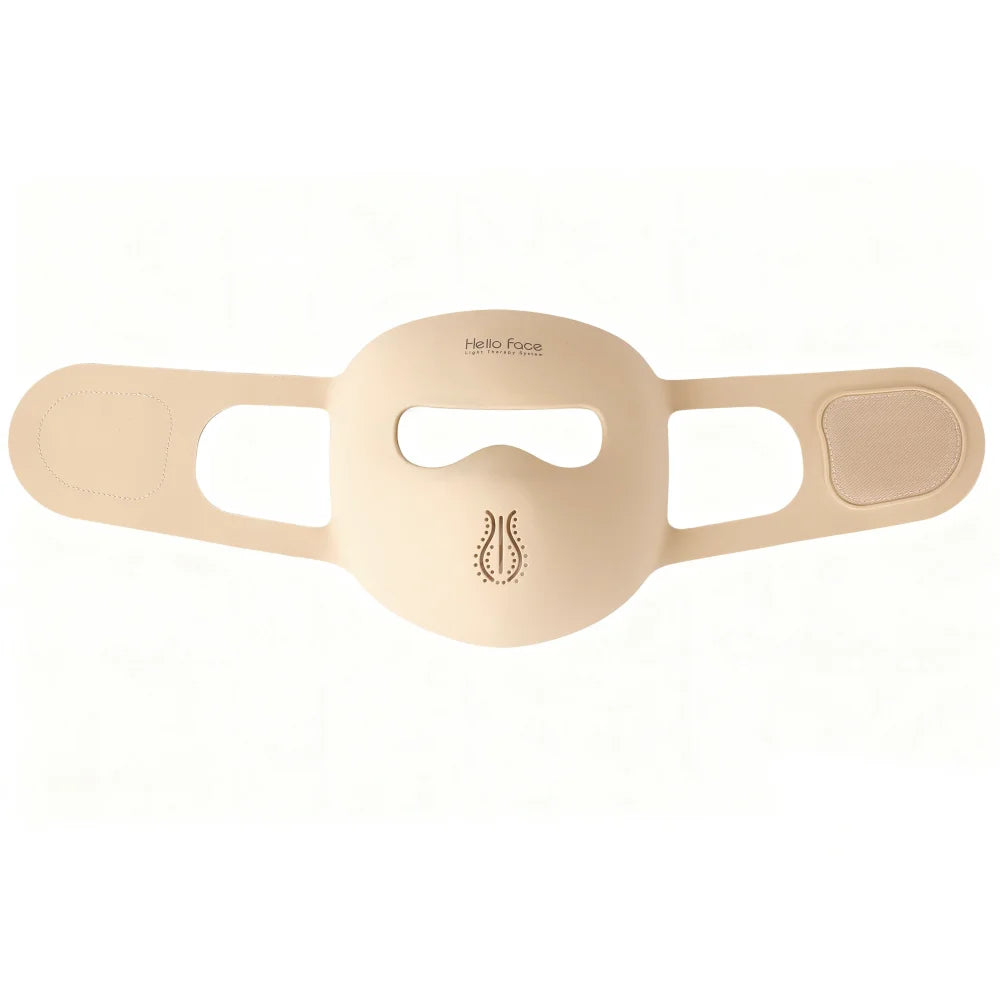 Hello Face M300 4D LED Light Therapy Mask for Neck