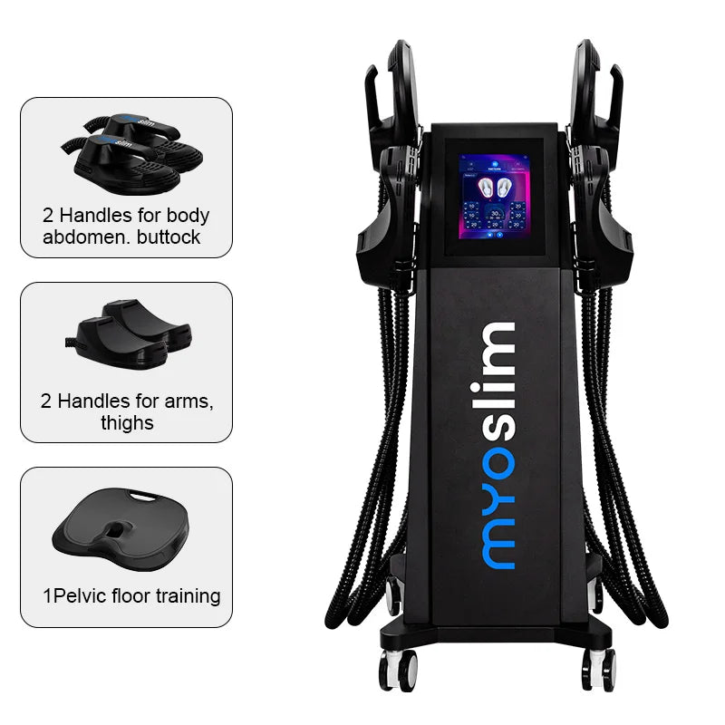 EMS Body Slimming Machine MuscleEMS Electrical Stimulation Muscle Sculpt Fat Burning Control Carving Weight Loss Machine