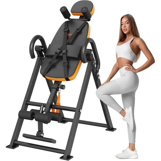 XMSJ Inversion Table 300lbs Capacity Heavy Duty Back Decompression Machine