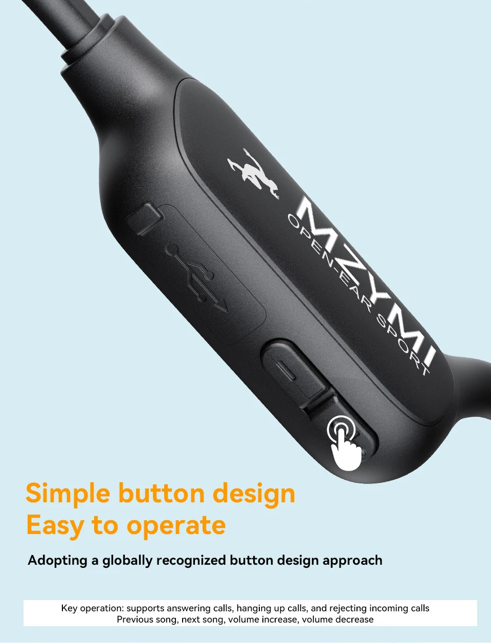 Neckband Bluetooth 5.4 Earphones A28 TWS Waterproof ENC Noise Reduction