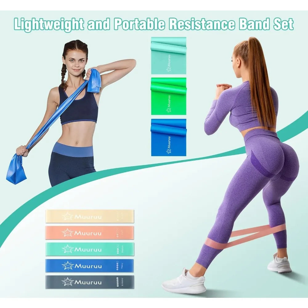 Muuruu Pilates Equipment Kit For Home Workout Ring And Ball