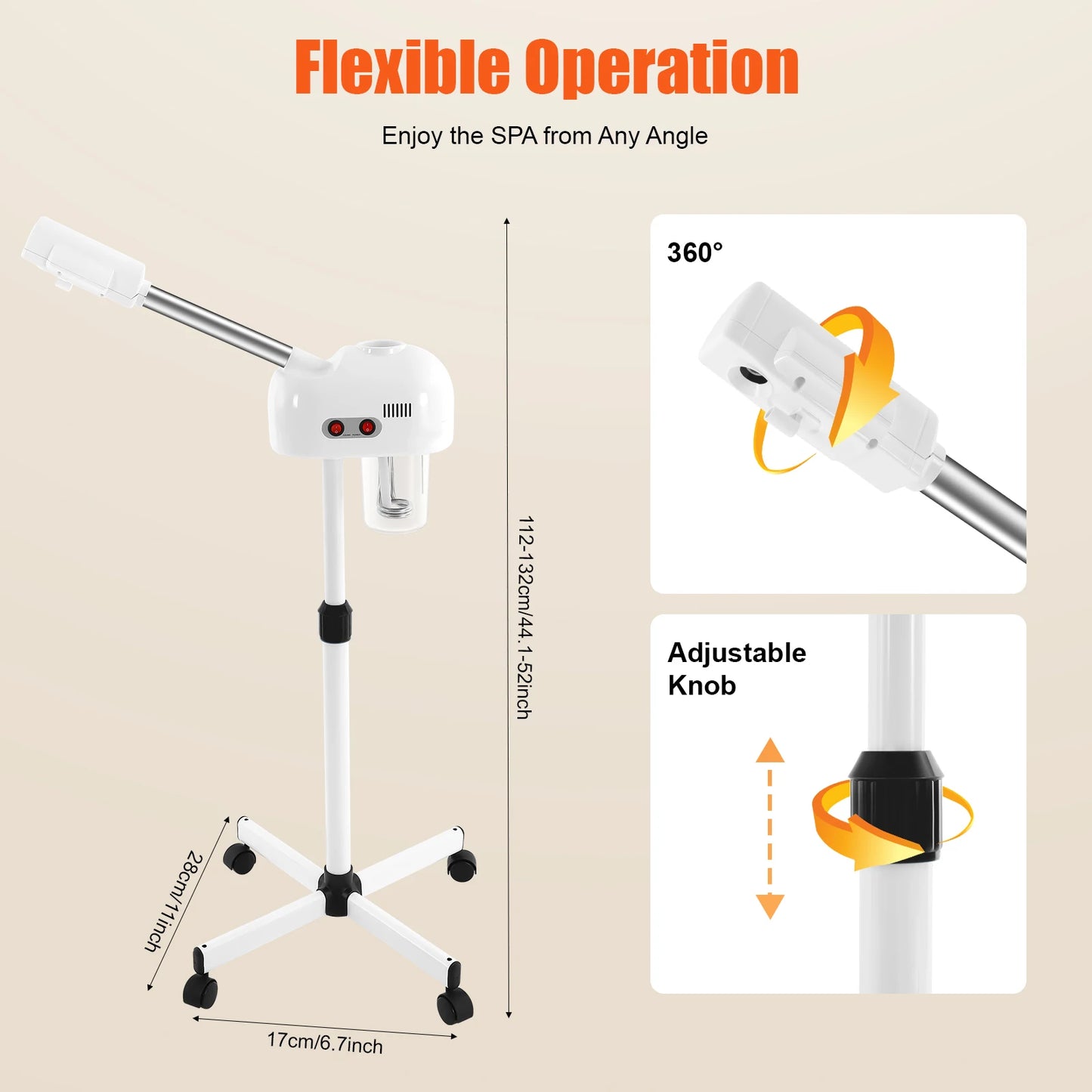 Commodity Facial Steamer With OzoneInfusion For CommercialGradeProfessional Salon Spa
