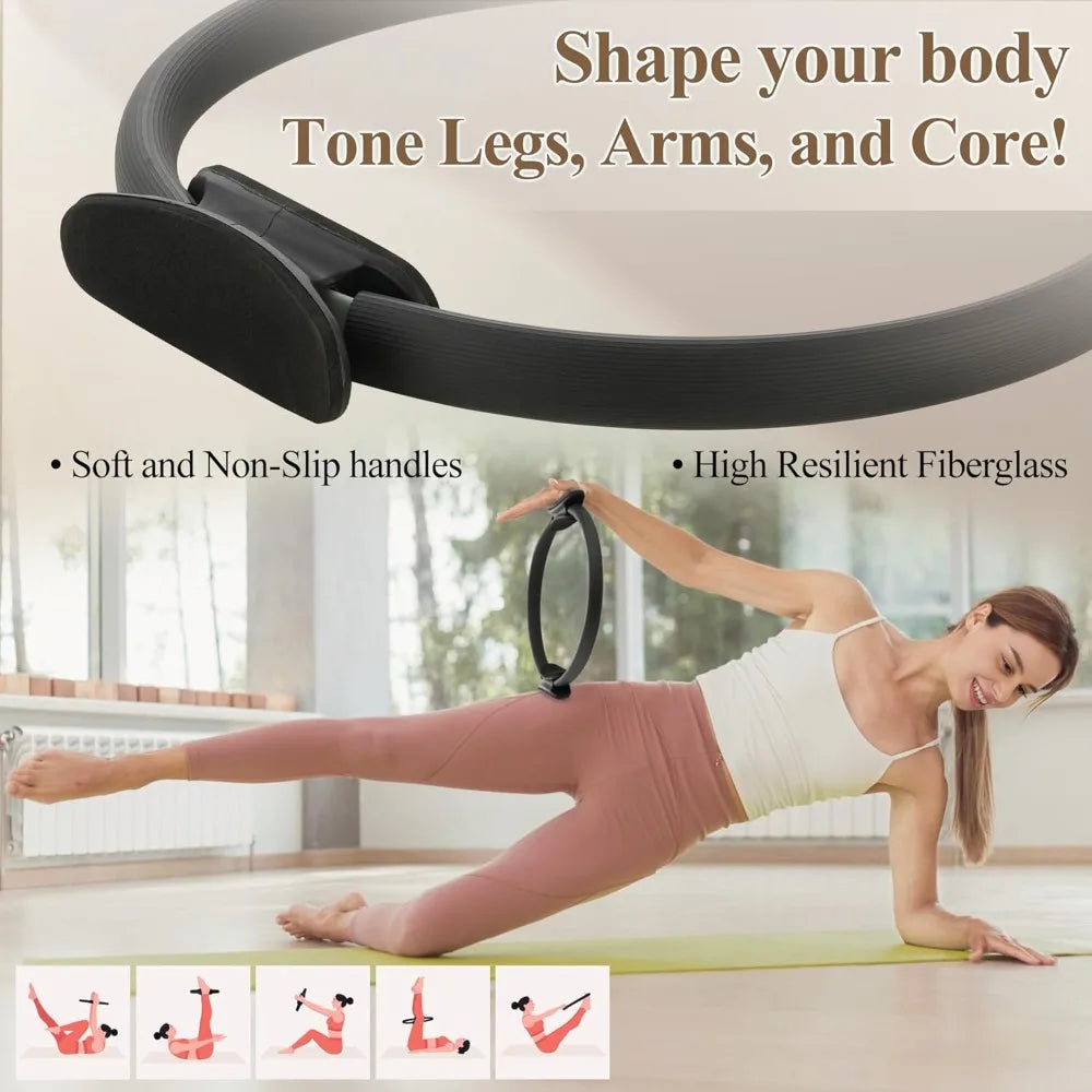 PAETA Pilates Box Reformer Accessories With Ring For Core Training