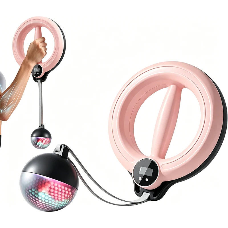 Adjustable Arm Exerciser and Wrist Trainer With 360 Rotary