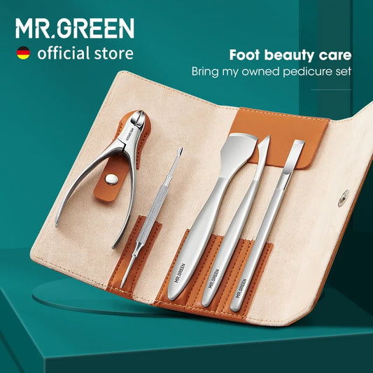 MR.GREEN Pedicure Knife Set for Ingrown Toenails and Foot Care
