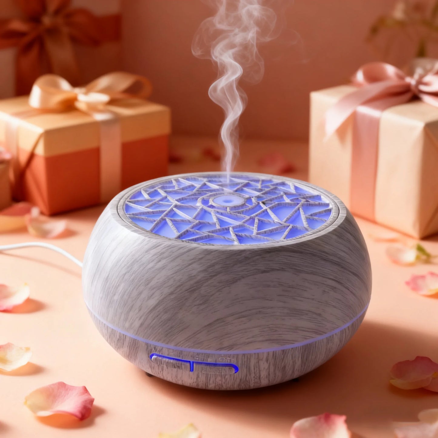 Miflame Whisperquiet Desktop Air Humidifier Essential Oil Diffuser HomeOffice LED