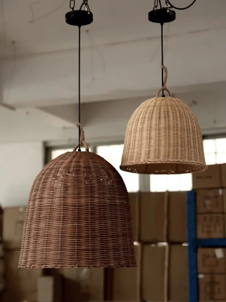 DRMIYA Bamboo Pendant Lamp Wabi Sabi Style Zen Home Lighting