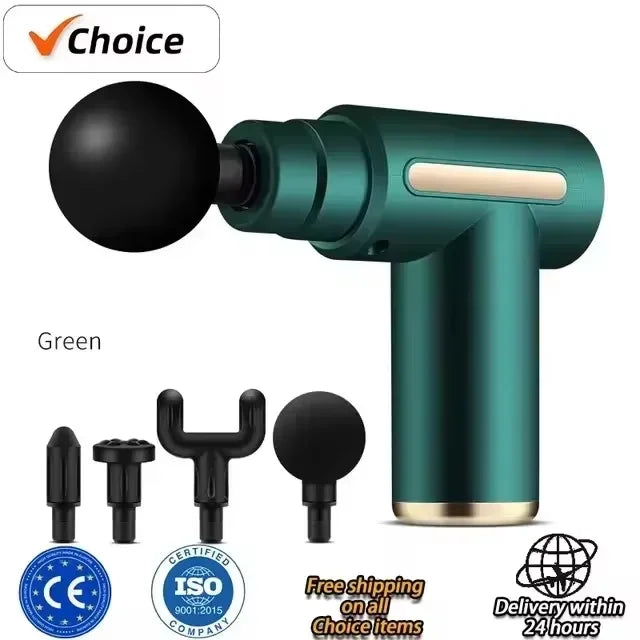 DIAMR Mini USB Massage Gun Portable Fascia Relaxer For Neck Shoulders And Back Quiet Muscle Relief Home Travel