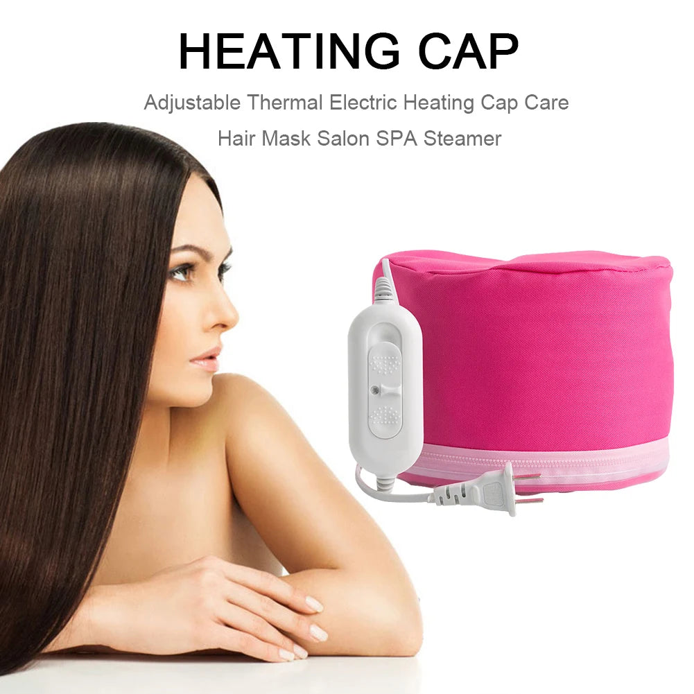 Shunmaii Hair Steamer Cap Electric Heating Cap For Spa Care