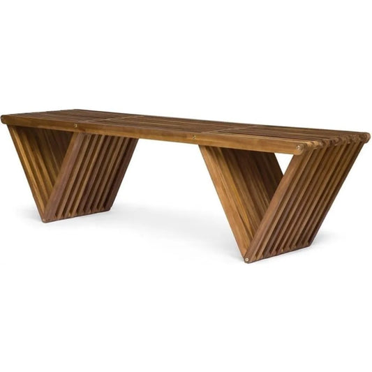 Christopher Knight Home Esme Outdoor Acacia Wood Bench
