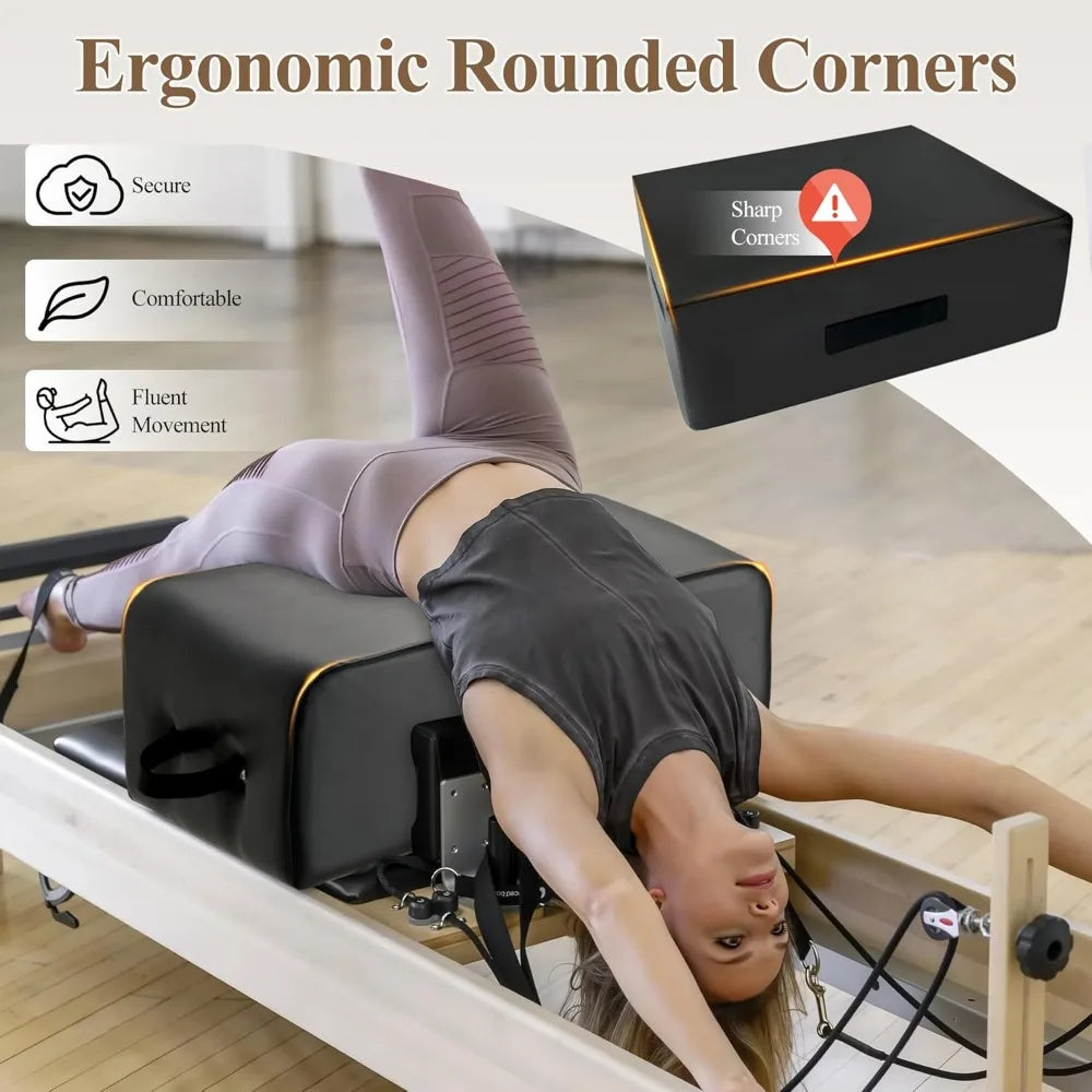 PAETA Pilates Box Reformer Accessories With Ring For Core Training