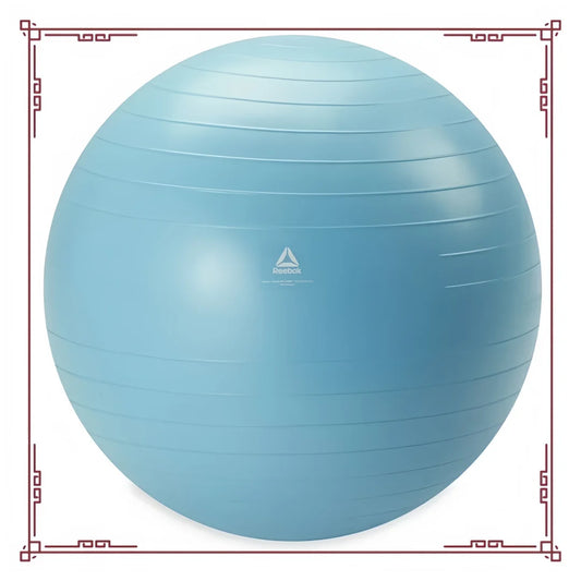 Thick Walled Yoga Ball with Stay-Put Tech - for Beginners to Pros, Strength & Flexibility Training
