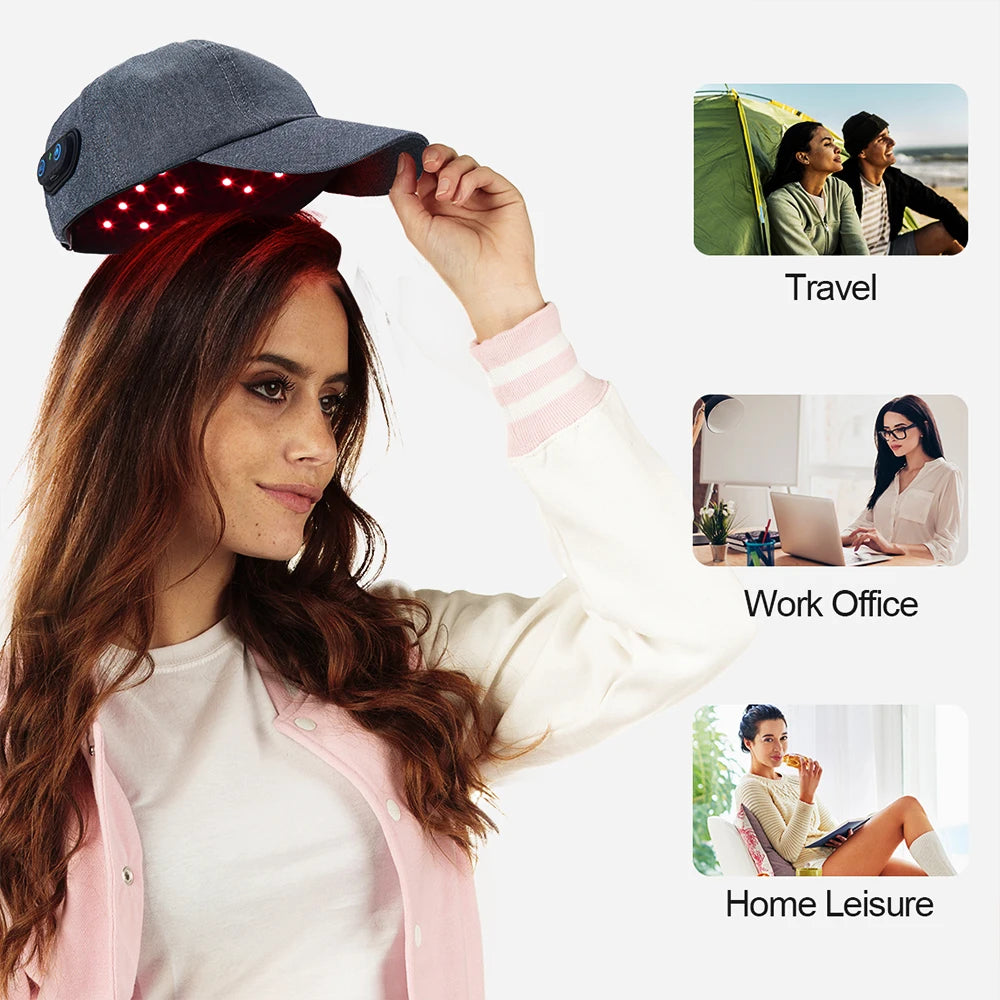 Astarexin Infrared Hair Growth Cap 660nm 850nm Red Light Therapy