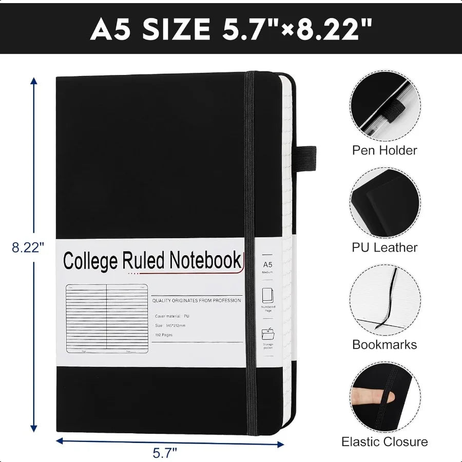 Hign-concerned Lined Journal With 192 Pages For Work