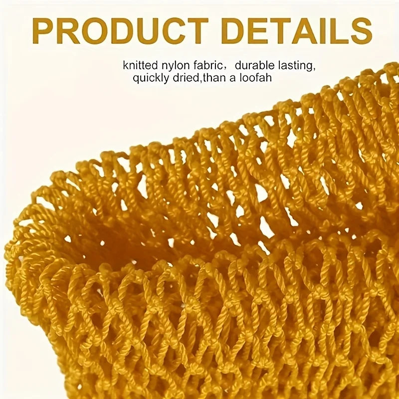Hign-concerned African Net Sponge Exfoliating Bathing Washcloth For Everyday Scrub
