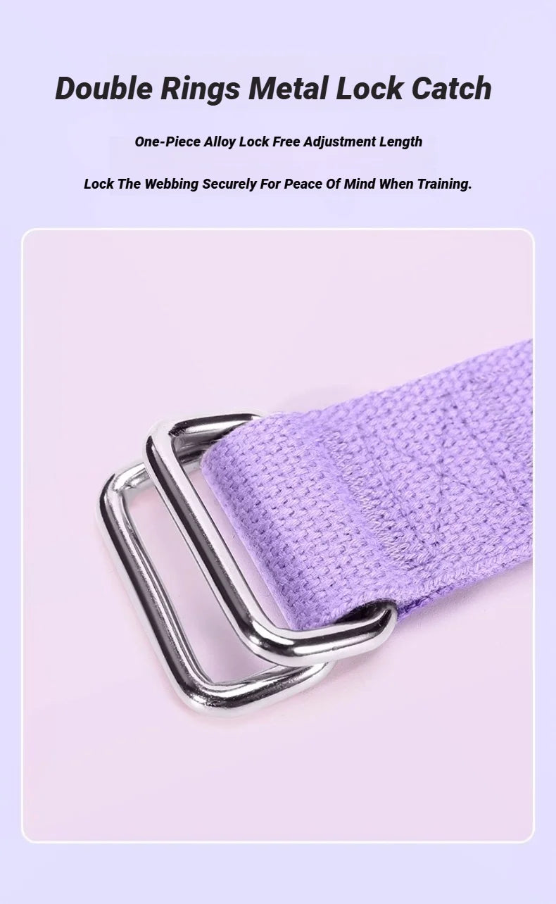 Adjustable Aerial Yoga Strap for Stretching and Splits