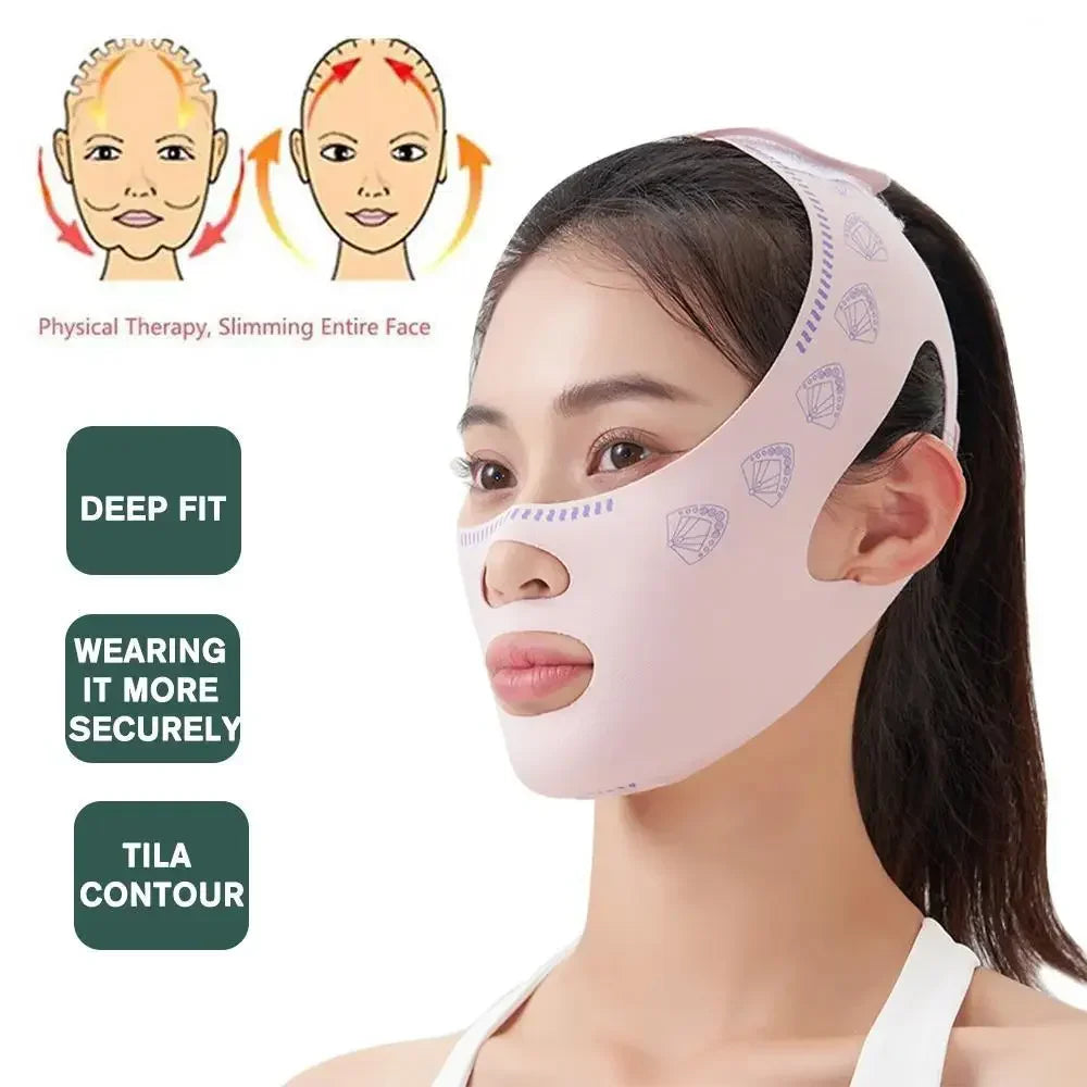 Chin Cheek Slimming V Shaper Mask For Face Lifting