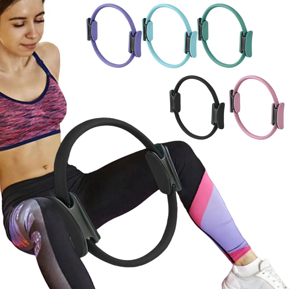 5Pcs Pilates Essential Kit with Toning Pilates Ring & Resistance Band Pilates Ring Set for Women Beginners Toning