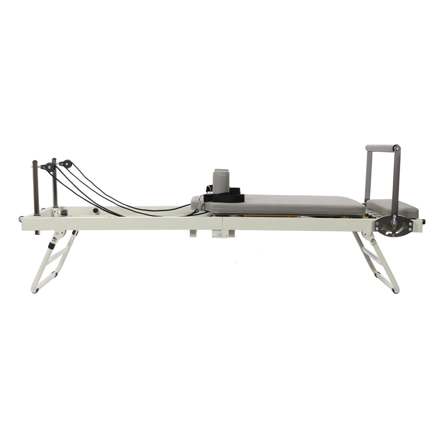 Foldable Pilates Reformer Machine For Home Gym Multifunctional Fitness Equipment