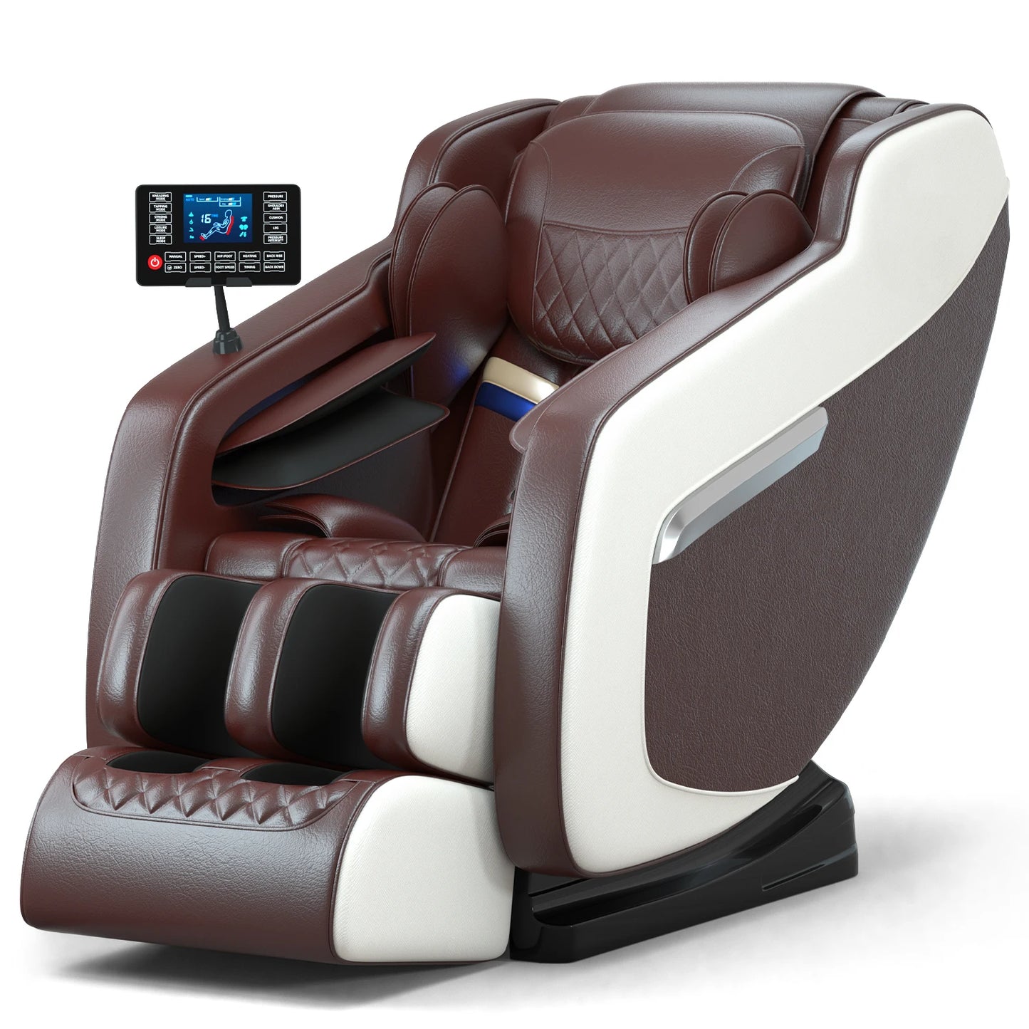 4D Zero Gravity Massage Chair With Automatic Heating Bluetooth Shiatsu