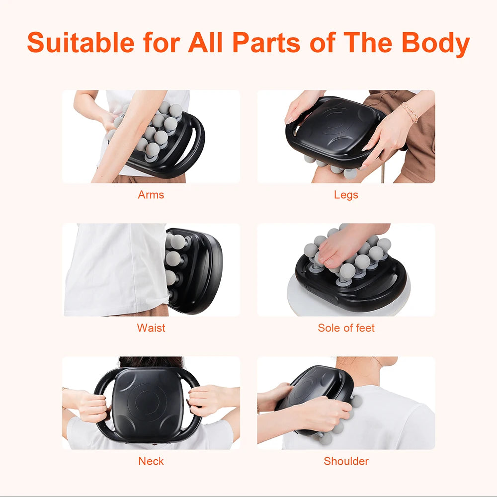 16 Head Fascia Gun Frequency Neuromuscular Intermuscular Therapeutic Massager Body
