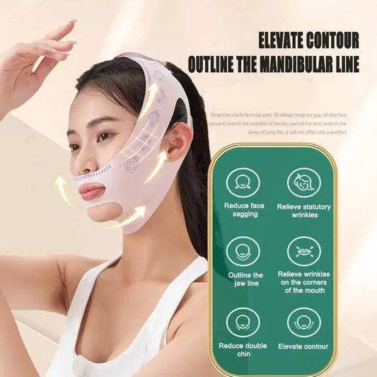 Chin Cheek Slimming V Shaper Mask For Face Lifting