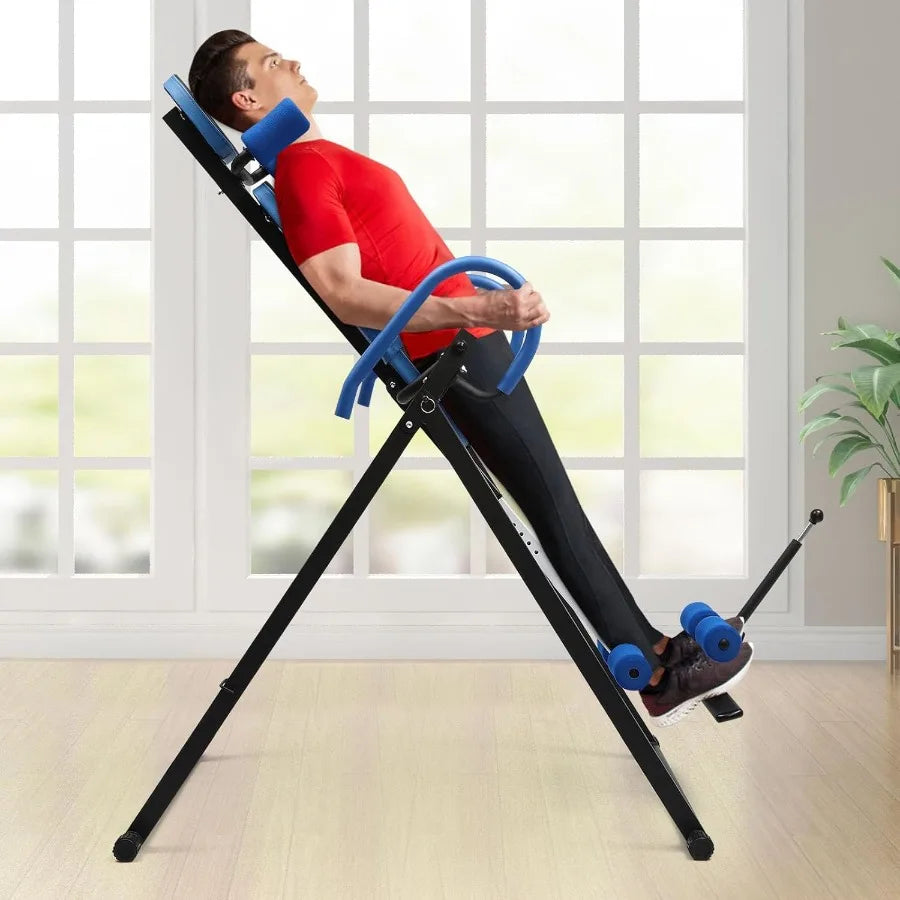 XMSJ Gravity Inversion IndustrialGradeHeavyDutyTable For Spinal Decompression To 331 Lbs