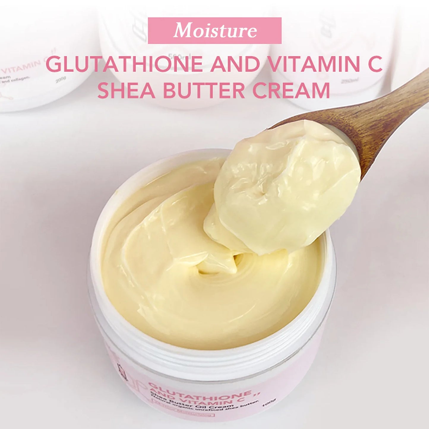 AILKE Glutathione Vitamin C Shea Butter Cream Brightening Moisturizer