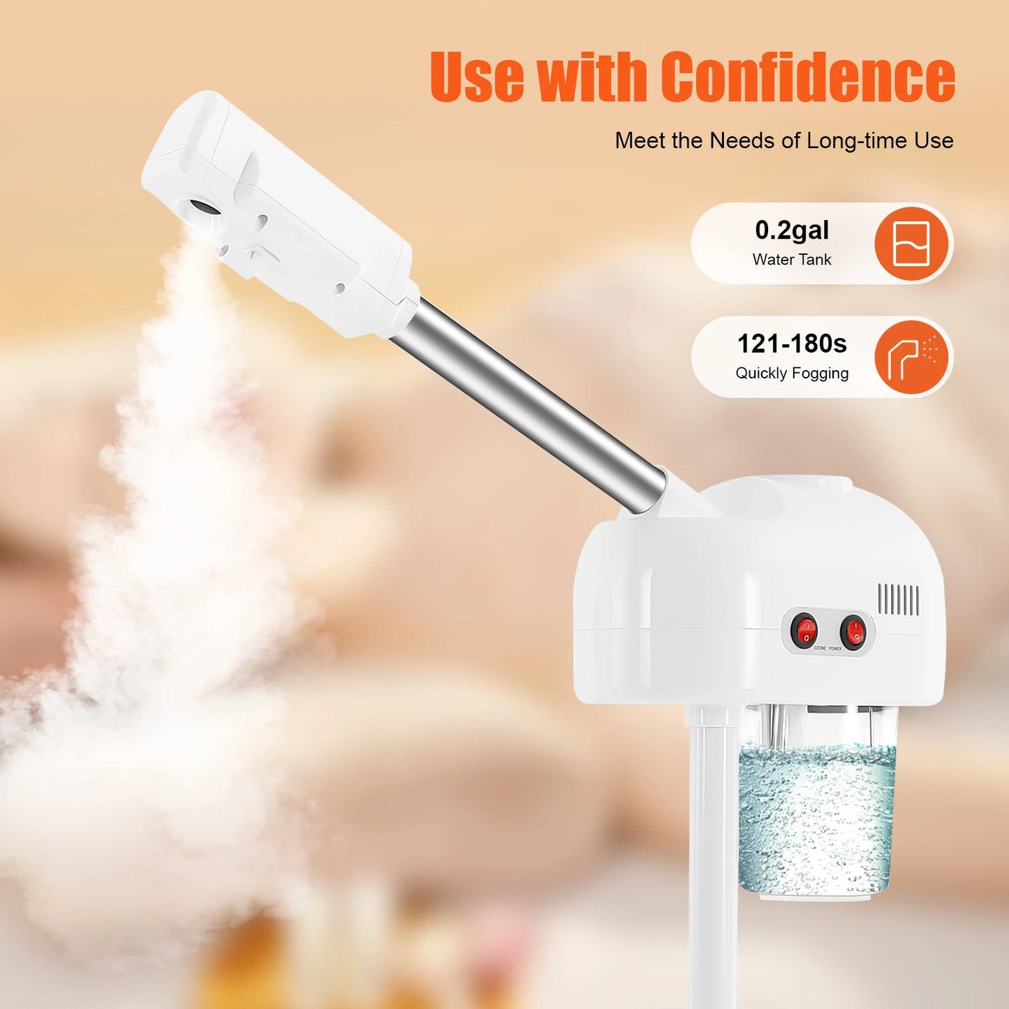 Commodity Facial Steamer With OzoneInfusion For CommercialGradeProfessional Salon Spa
