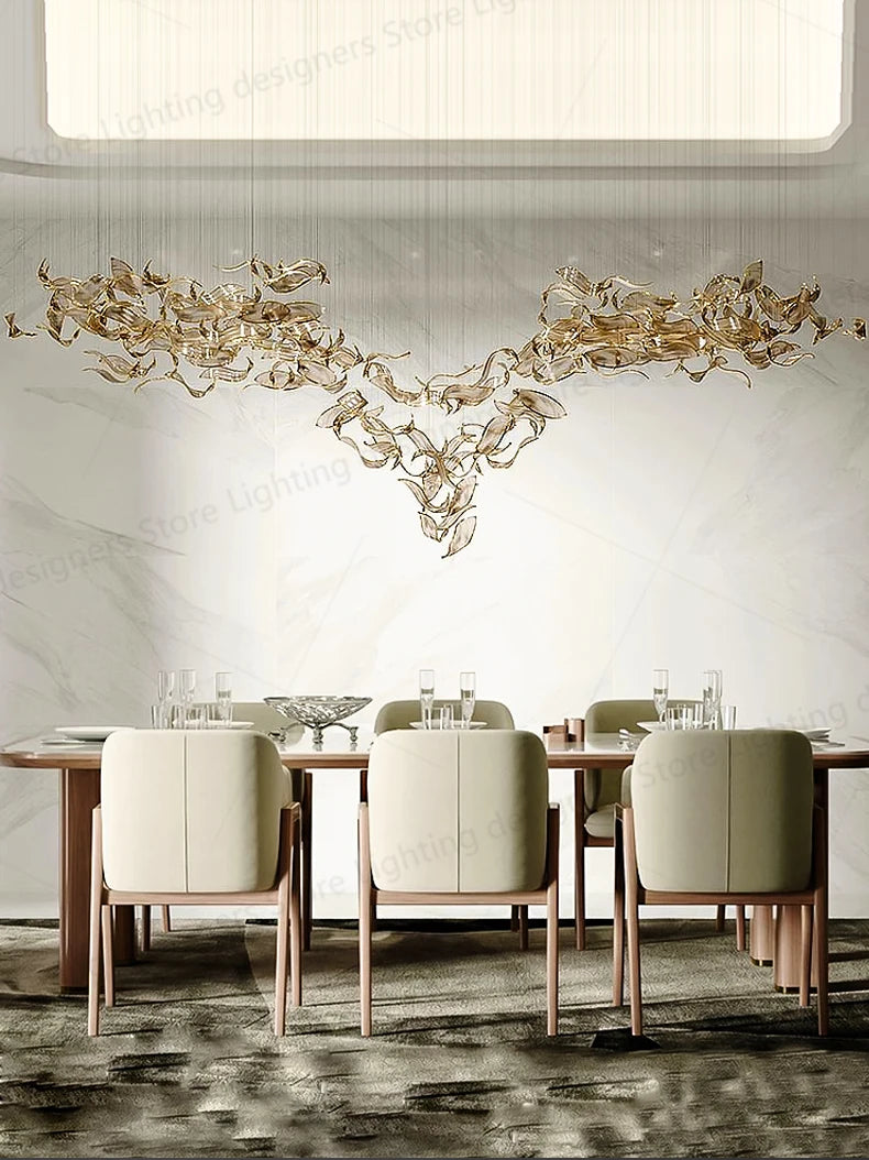 Yingxuan Pendant Luxury Chandelier Light For Living Room Kitchen