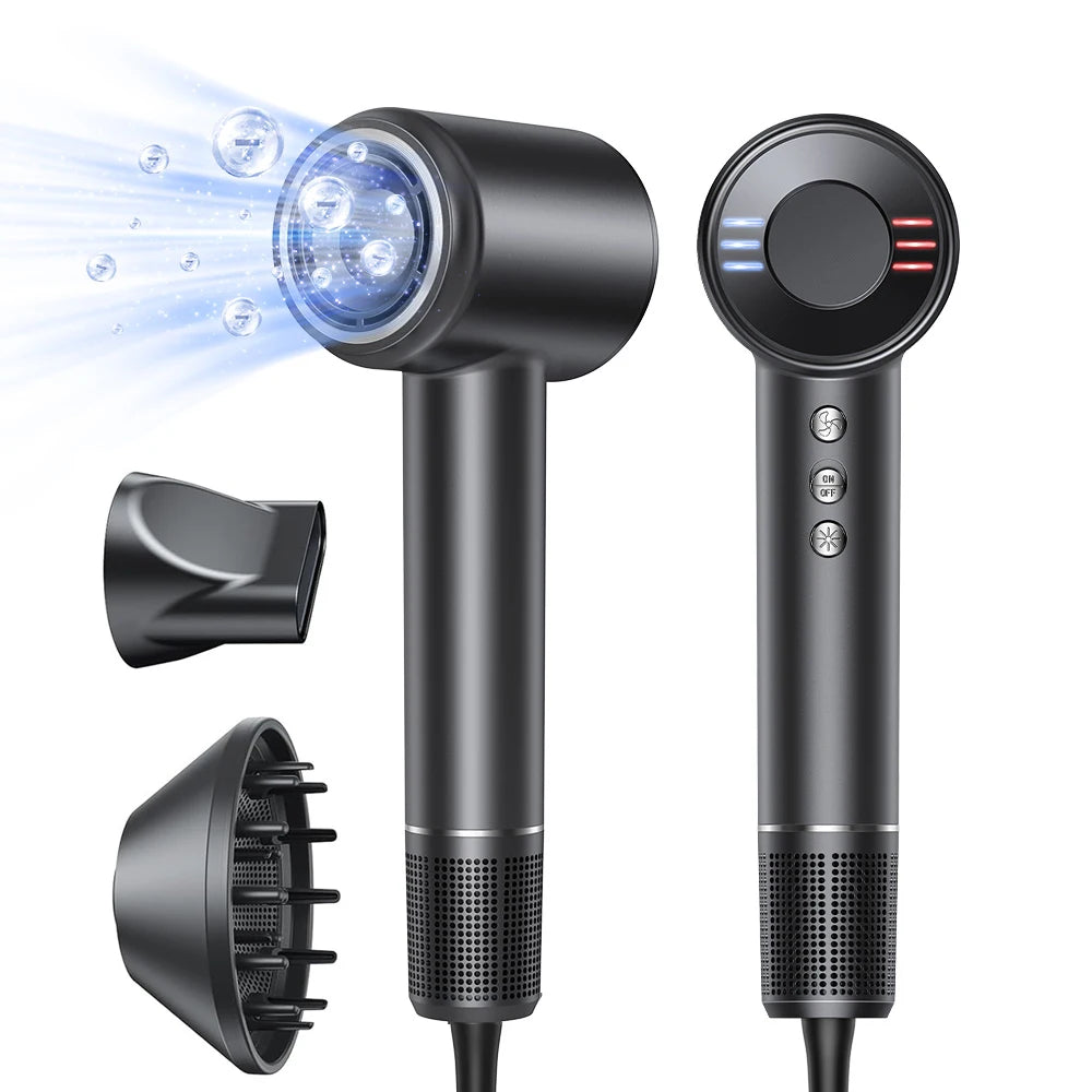 Totmizby Ultraquiet Electric Highspeed Hair Dryer Brushless Ionic Technology Pro