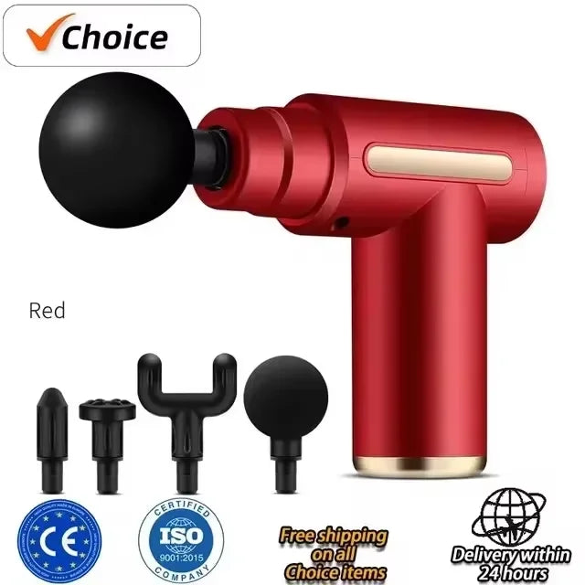 DIAMR Mini USB Massage Gun Portable Fascia Relaxer For Neck Shoulders And Back Quiet Muscle Relief Home Travel