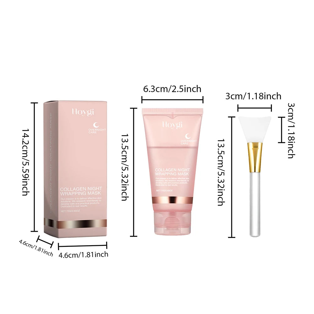Ms.Dear Night Repair Face Mask Kojic Acid Turmeric Brightening