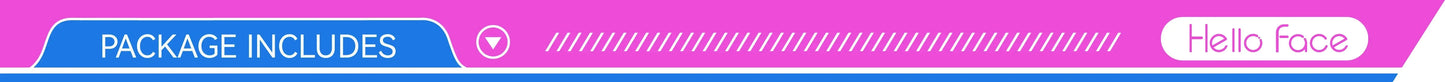 Hello Face M300 4D LED Light Therapy Mask for Neck