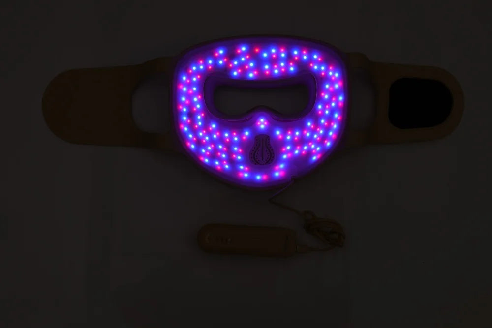 Hello Face M300 4D LED Light Therapy Mask for Neck