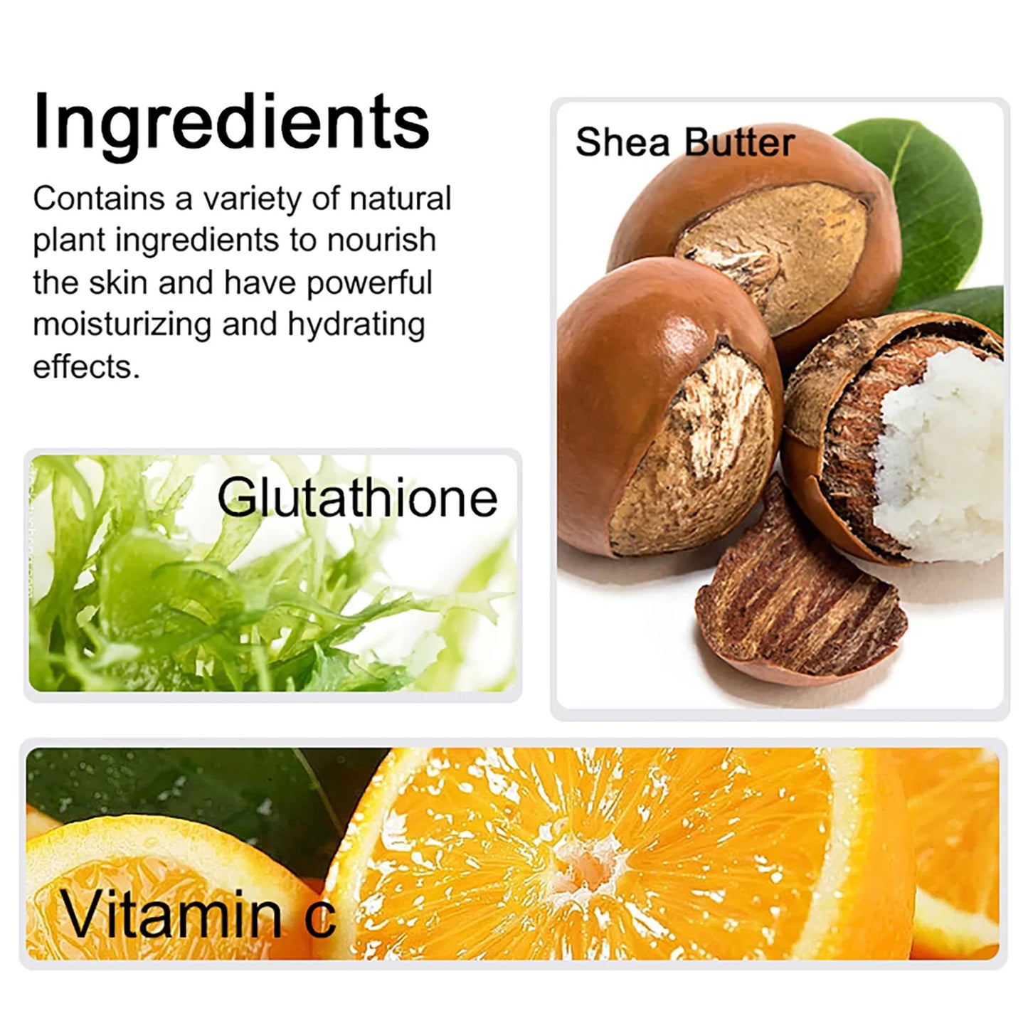 AILKE Glutathione Vitamin C Shea Butter Cream Brightening Moisturizer