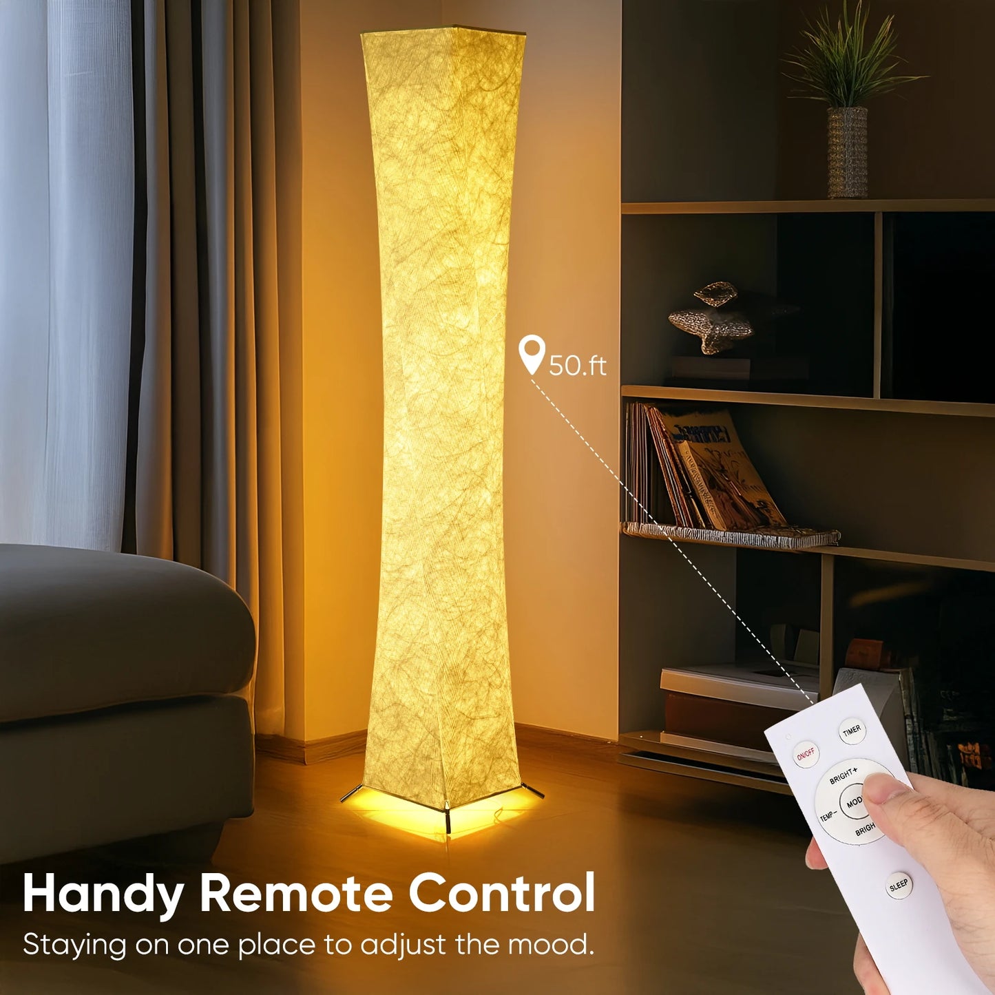 Soft Light Floor Lamp For Living Room With LED 3000K
