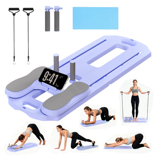 5-In-1 Foldable Pilates Abs Board For Core And Full-Body Fitness