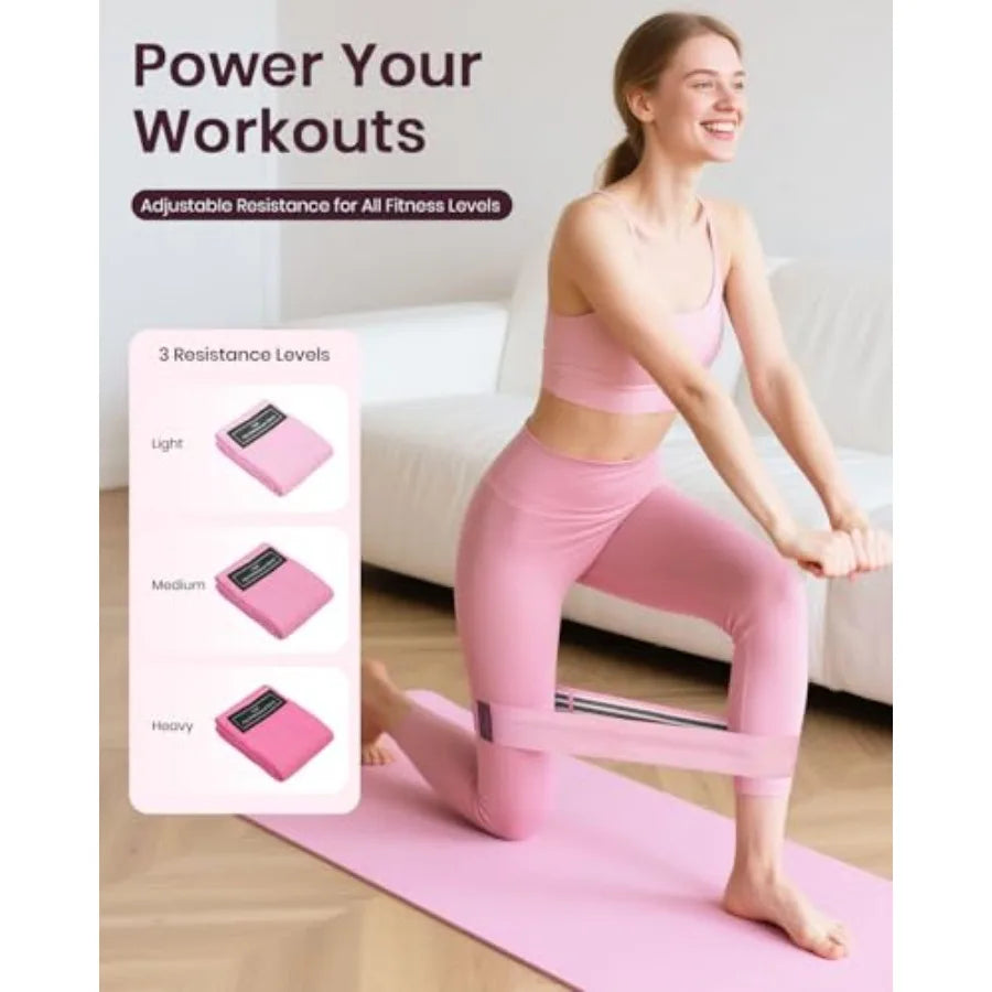 SHXI Pilates Ring Set With Weights And Resistance Bands